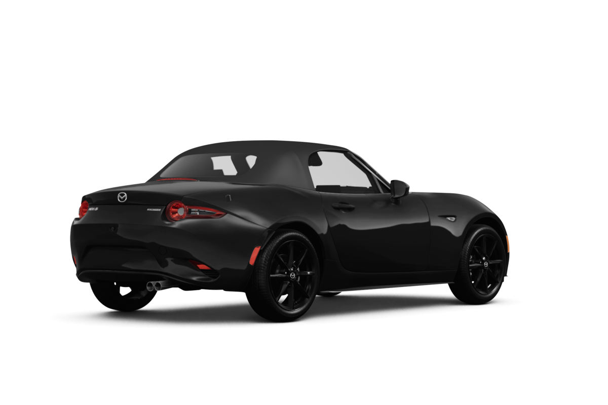 Mazda MX-5 Miata - Back view Mazda MX-5 Miata - Back view